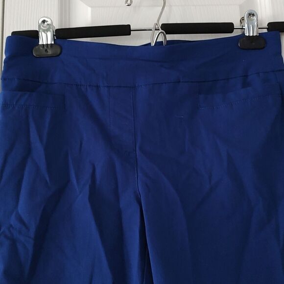 Croft & Barrow royal blue pull on bermuda shorts  Sz 8 - Picture 2 of 4